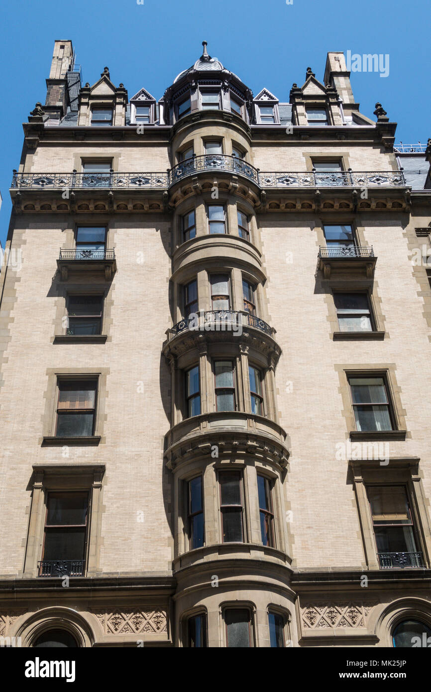the Dakota Apartment Building, NYC, USA Stock Photo