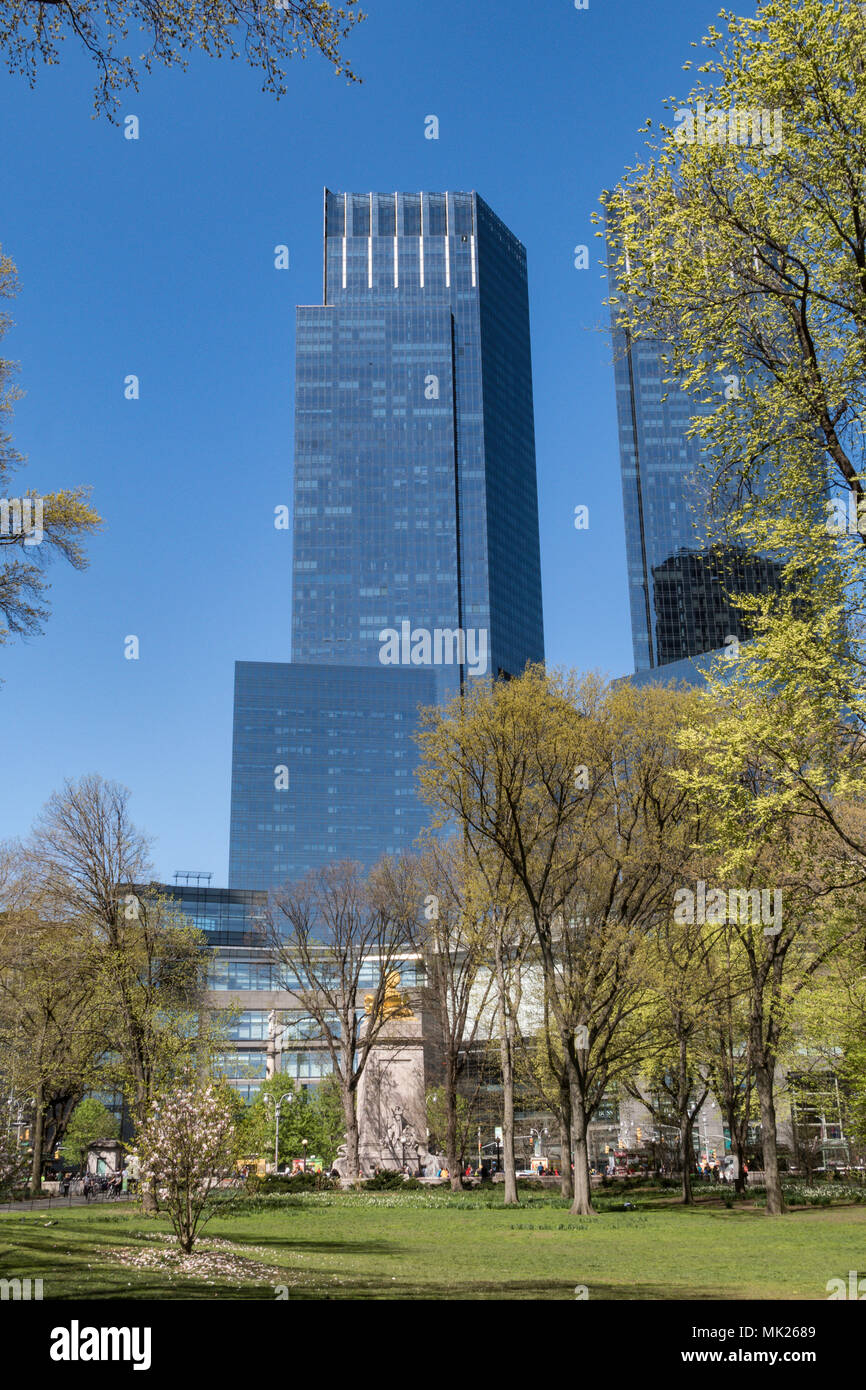 Deutsche Bank Center fomrerlyTime Warner Center as Seen from Central