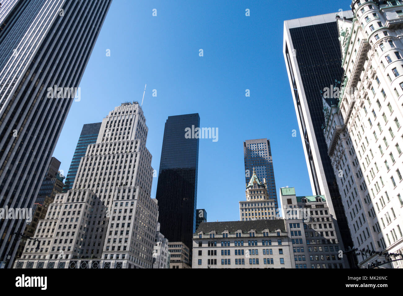 Midtown Manhattan Skyline, NYC, USA Stock Photo