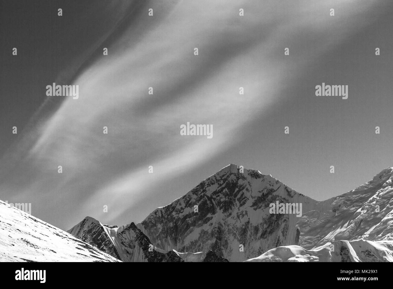 High hill himalayas Black and White Stock Photos & Images - Alamy