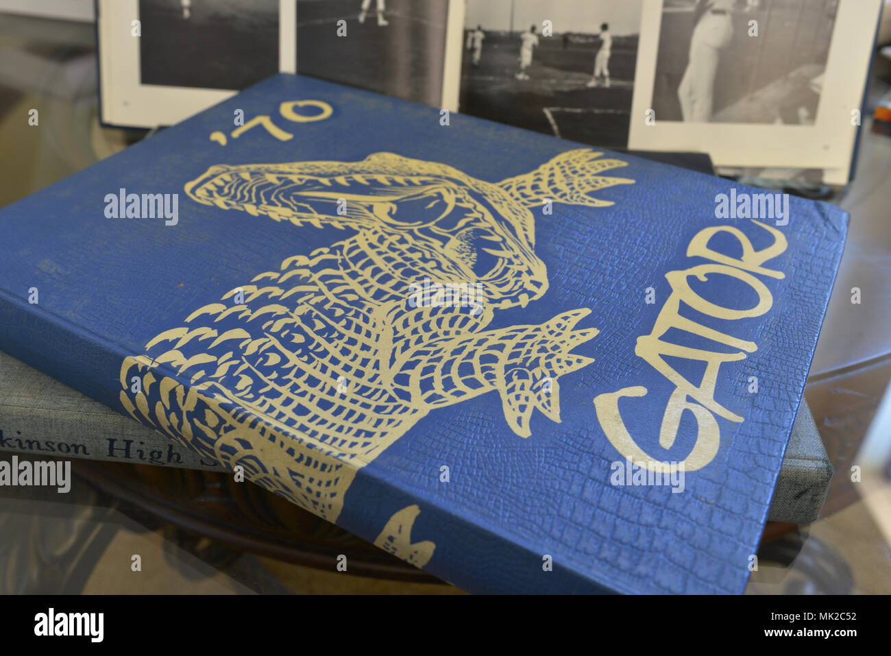 American high school yearbooks from 1960s and 1970s Stock Photo Alamy