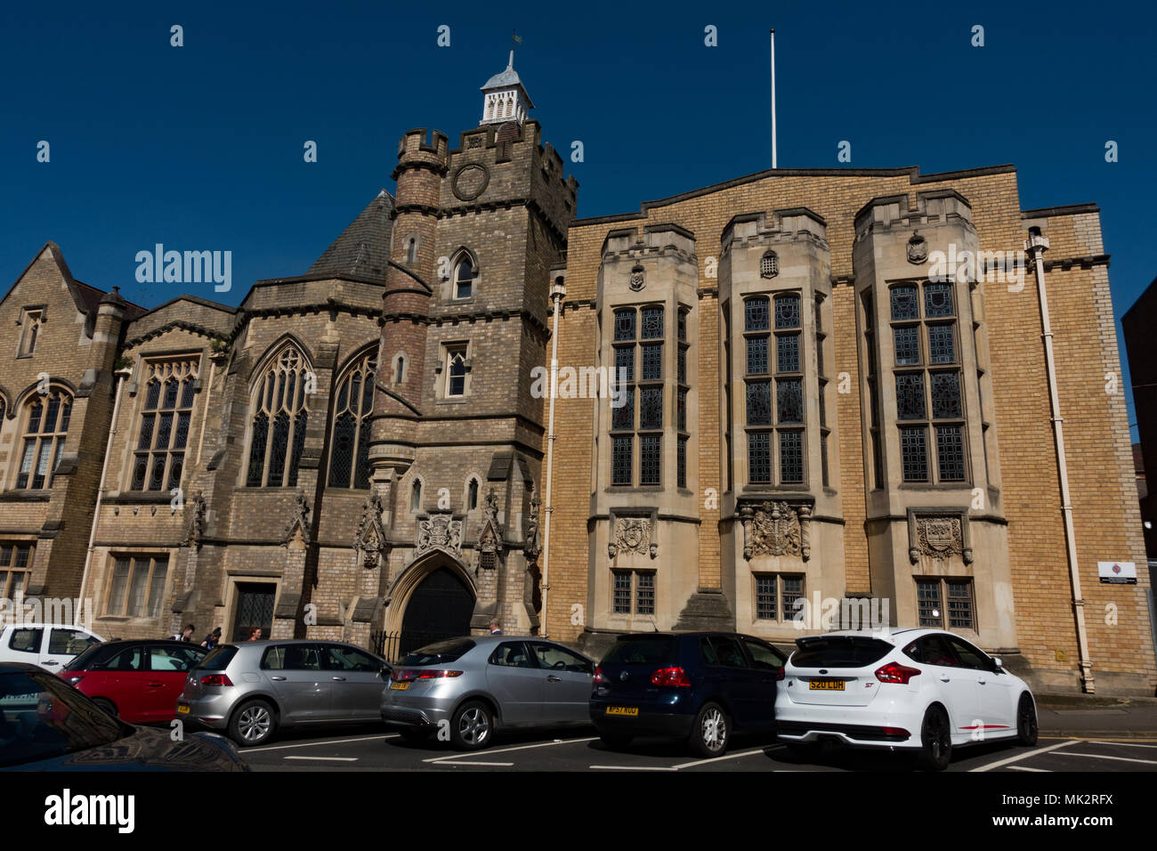 Old buildings. Lower High Street. Stourbridge. West Midlands. UK Stock
