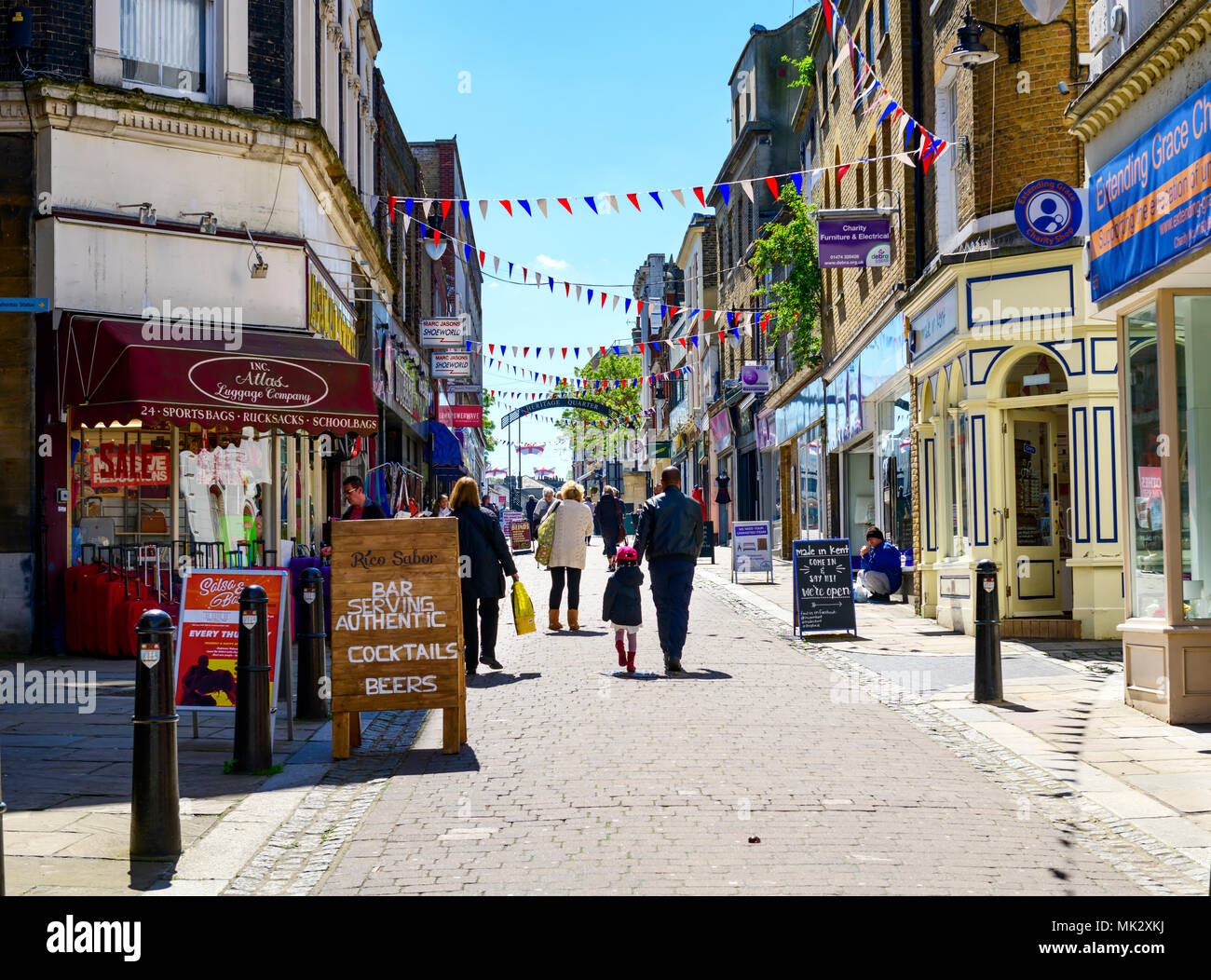 Gravesend high street hires stock photography and images Alamy