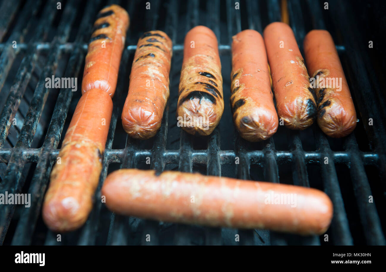 Hot dog sausages hires stock photography and images Alamy