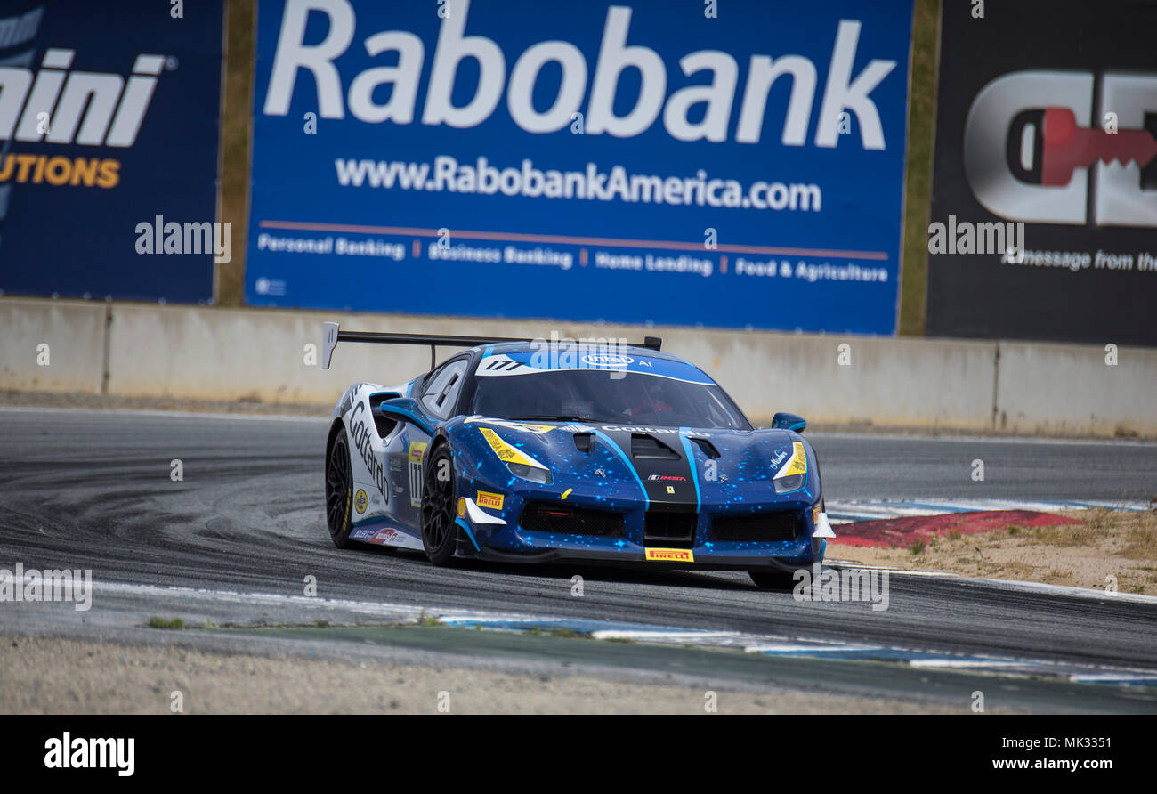 Monterey, CA, USA. 5th May, 2018. A. # 177 Aldo Gottardo coming out of ...