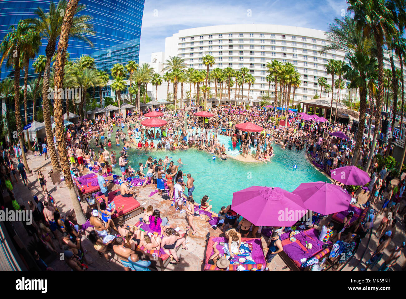 Las vegas, pool party hires stock photography and images Alamy