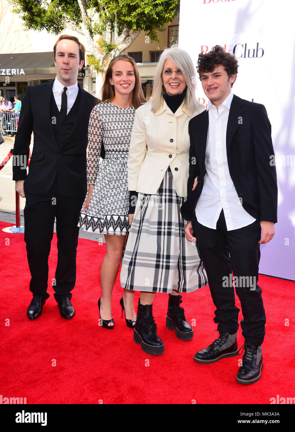 Diane keaton and daughter dexter hires stock photography and images