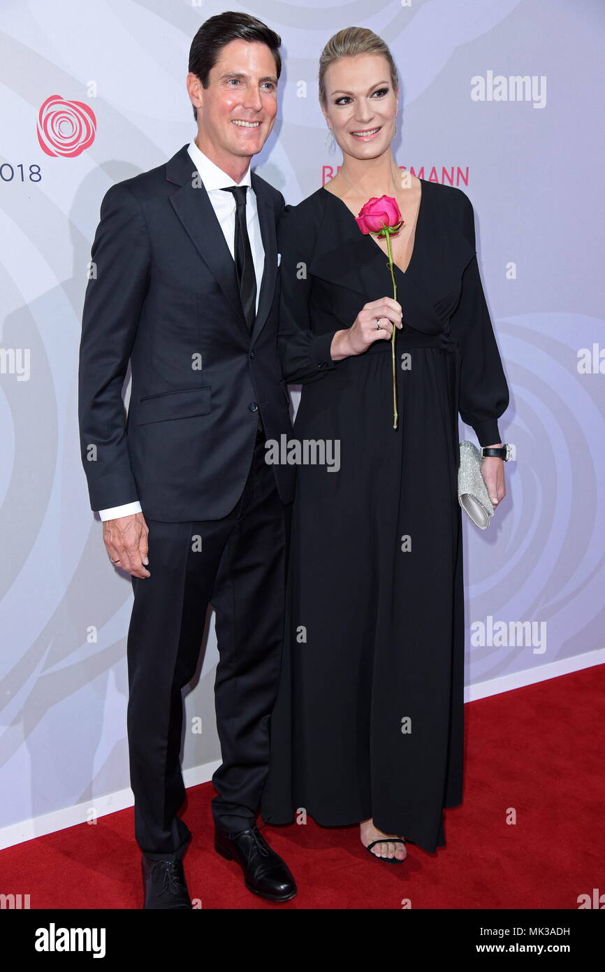 Maria Hoefl-Riesch With Husband Marcus Hoefl/arrival Red Carpet For The