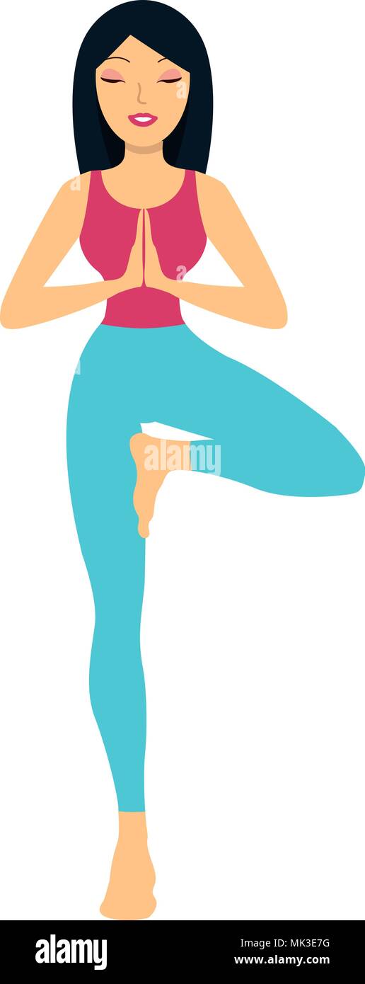 Tree Pose: Find Opposition to Increase Balance – Custom Pilates and Yoga
