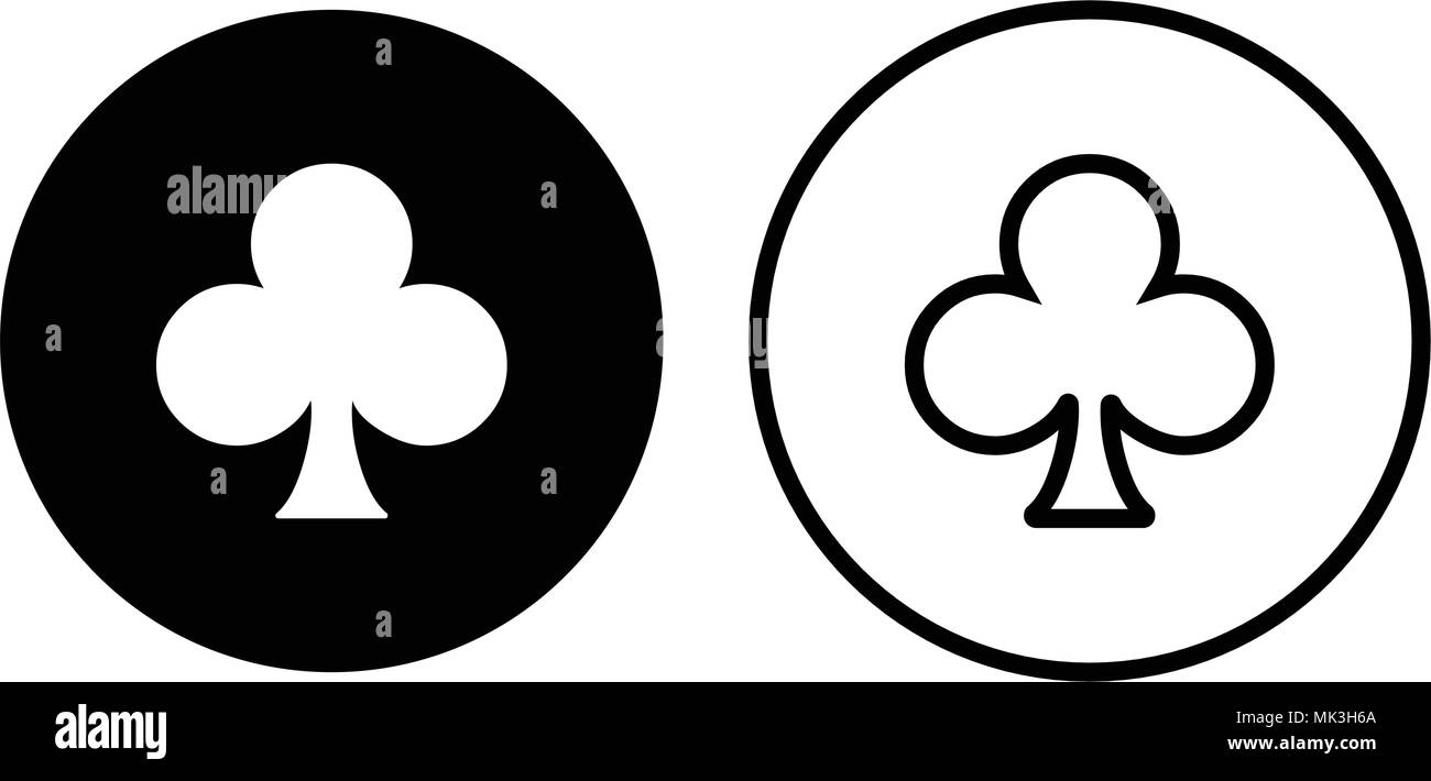 Suit of clubs Stock Vector Images Alamy