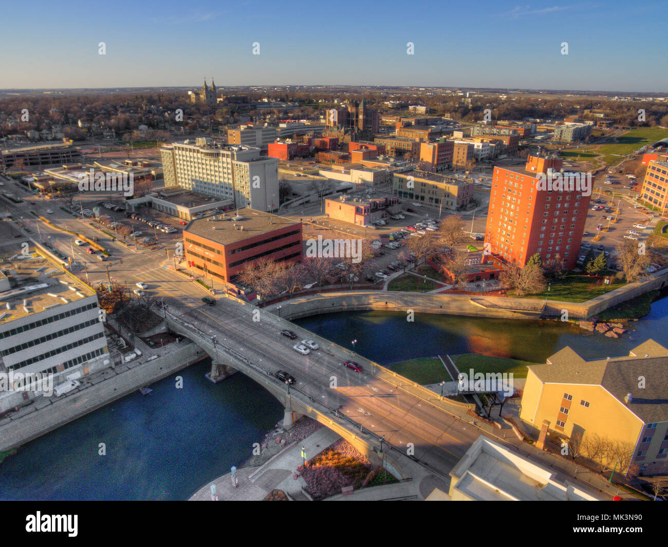 Sioux Falls Is The Biggest City In The State Of South Dakota And Financial Center Stock Photo Alamy