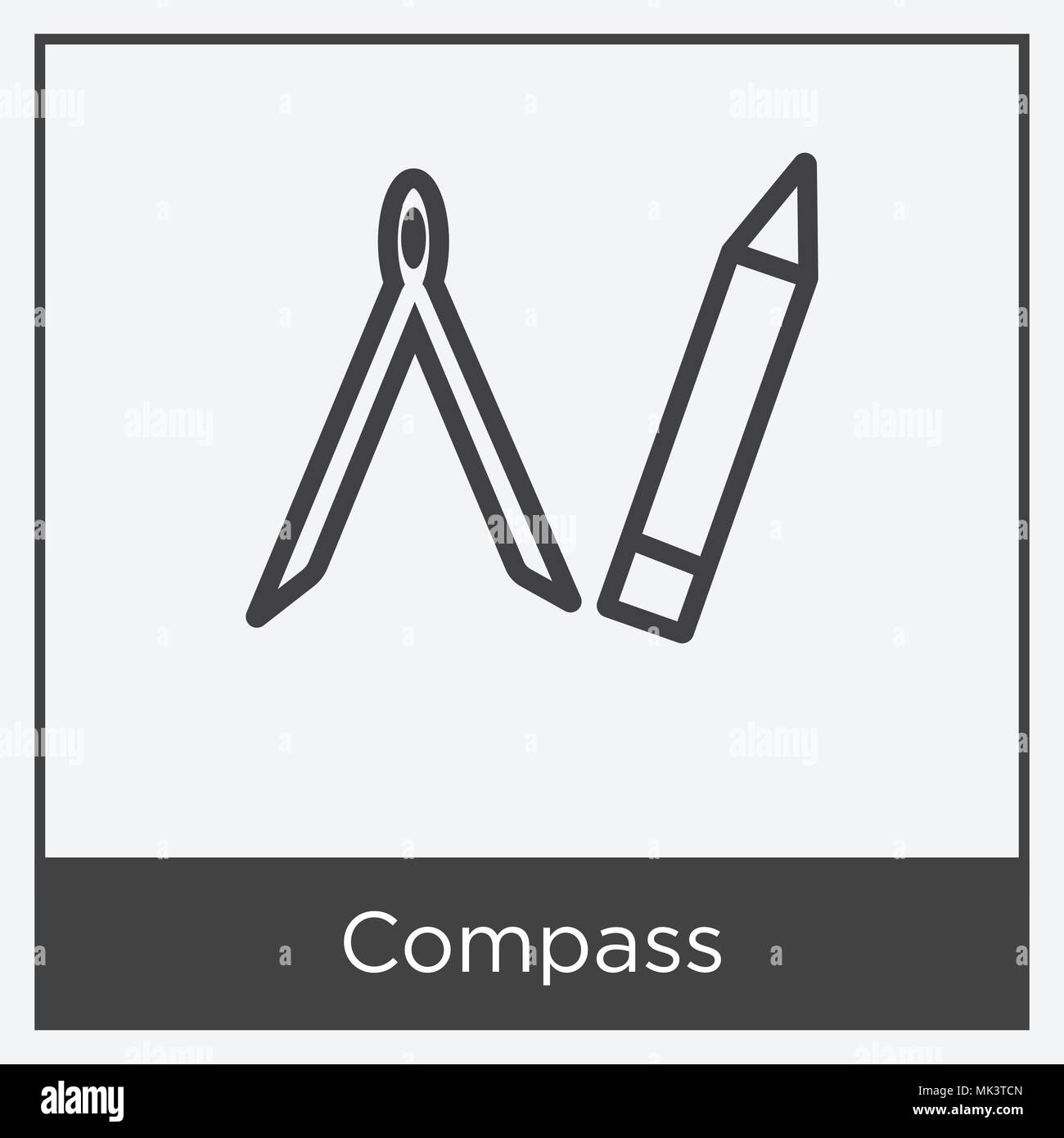 Compass png Stock Vector Images - Alamy