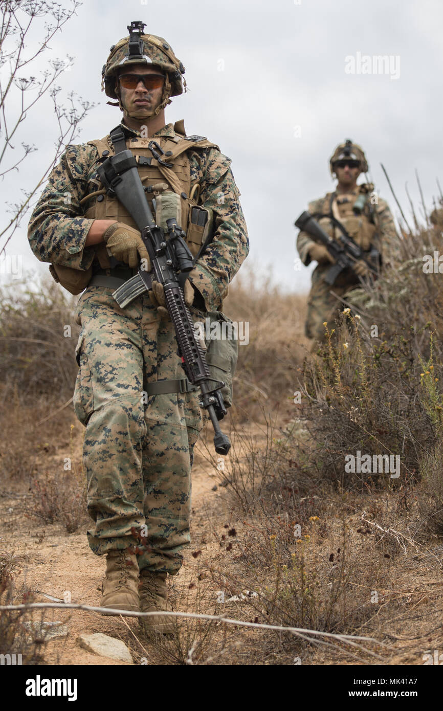 U.S. Marine Corps Cpl. Michael Malley, 7th Engineer Support Battalion ...
