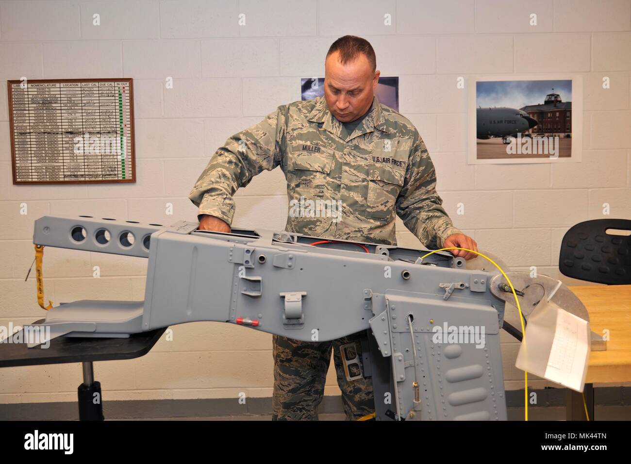 Staff Sgt. Chris Mueller, 127th Maintenance Group egress systems