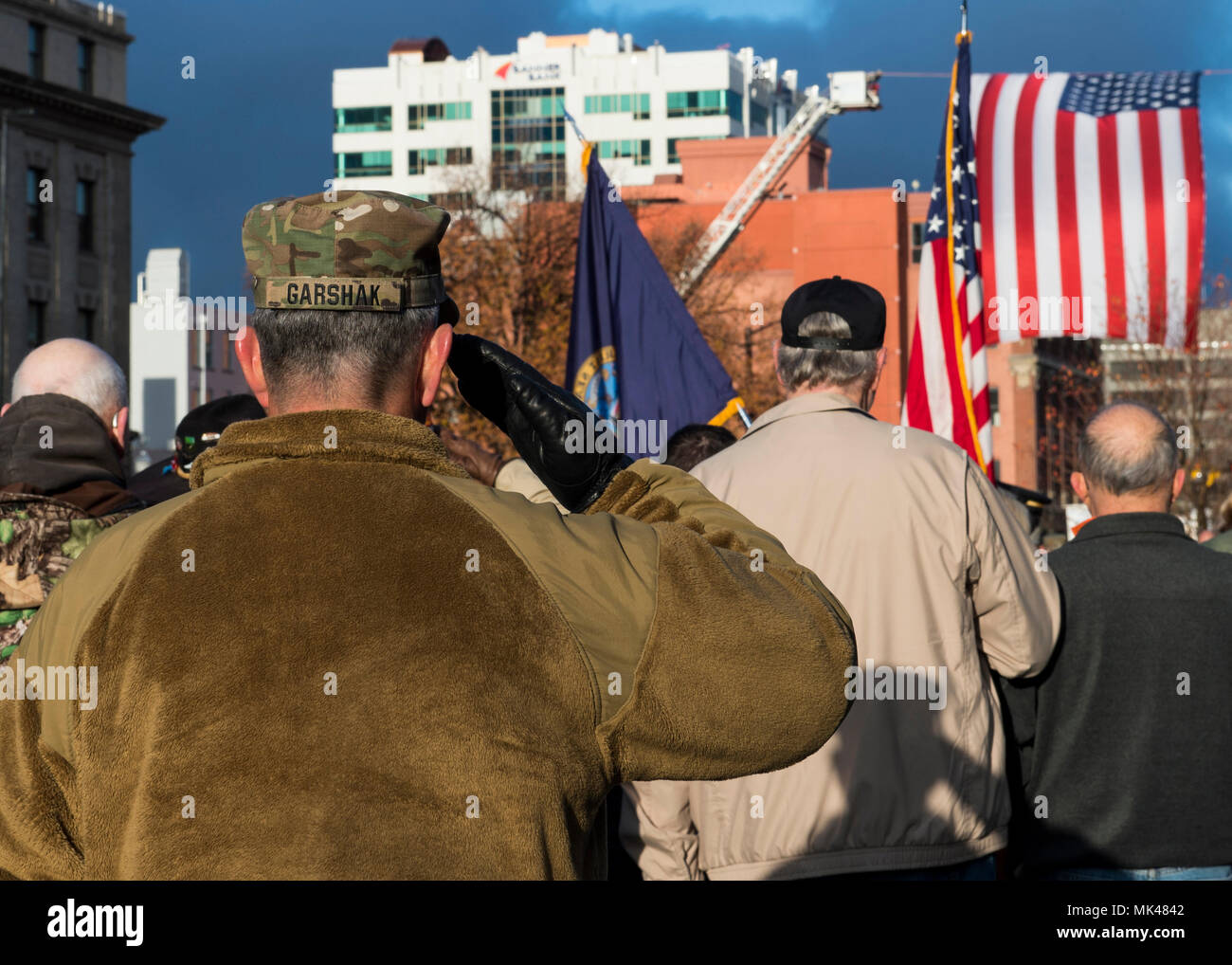Idaho army national guard veterans day parade boise idaho hires stock