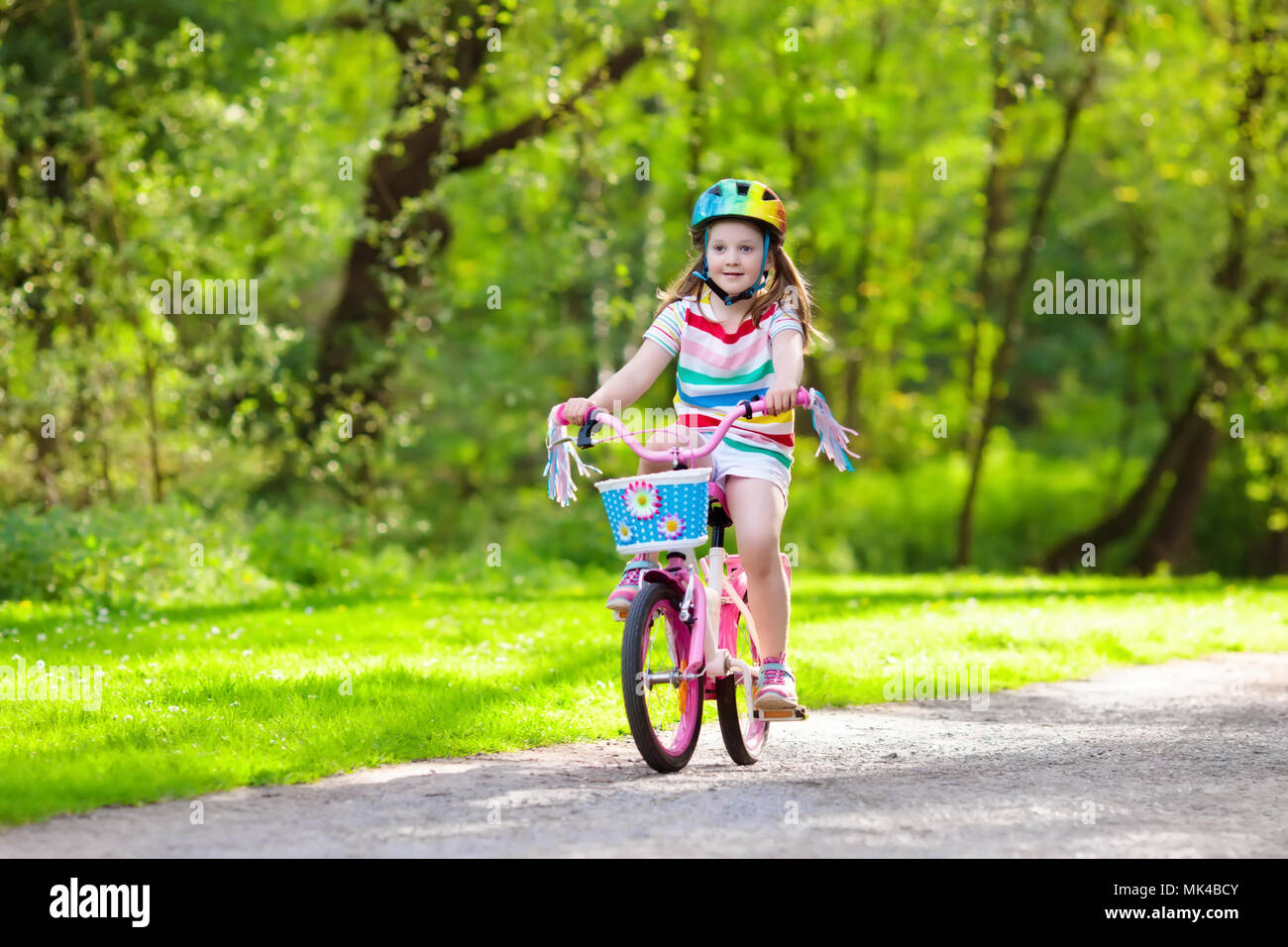 learning to ride a bike without training wheels