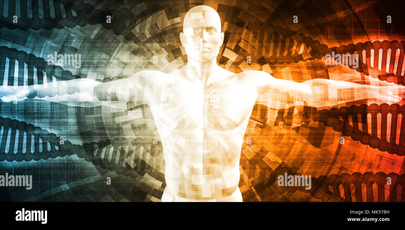 Medical Science with Modern Technology as Art Stock Photo - Alamy