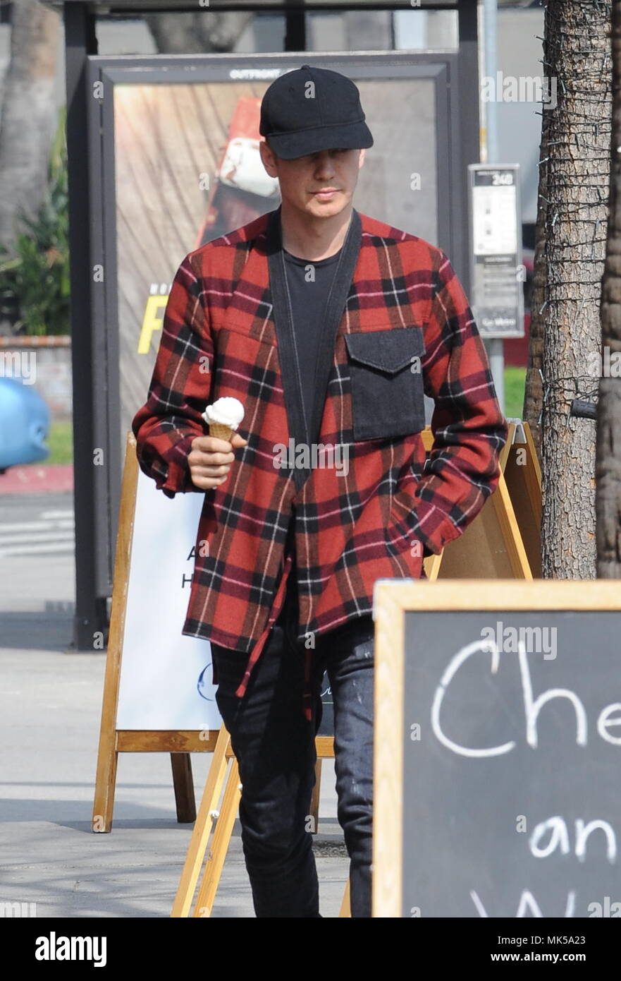 Actor Hayden Christensen makes a quick pit stop at Gelato