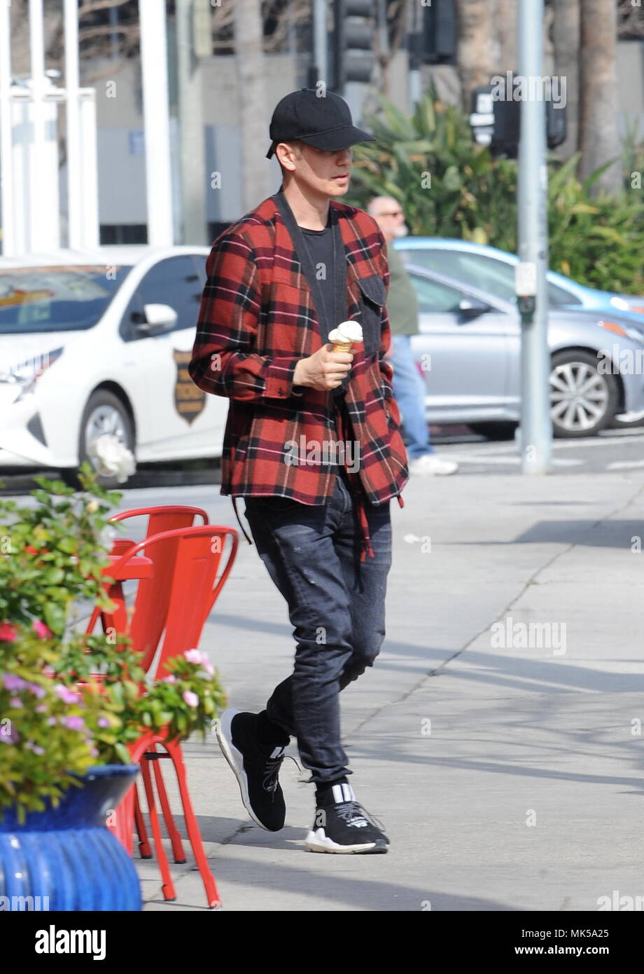 Actor Hayden Christensen makes a quick pit stop at Gelato