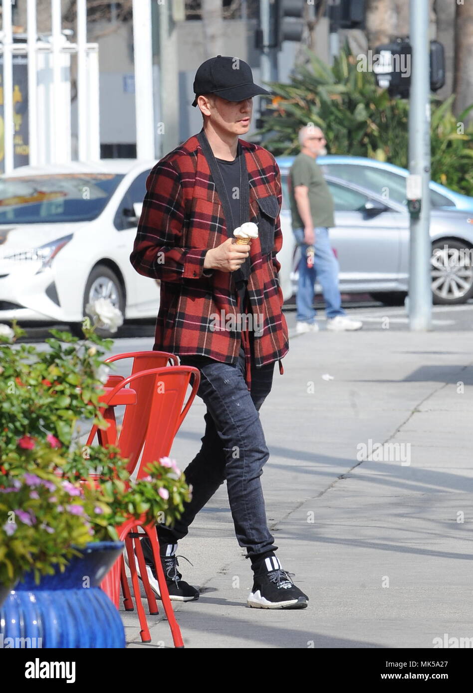 Actor Hayden Christensen makes a quick pit stop at Gelato