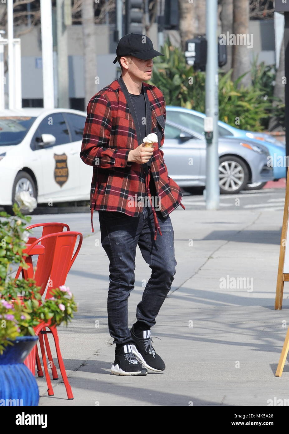 Actor Hayden Christensen makes a quick pit stop at Gelato
