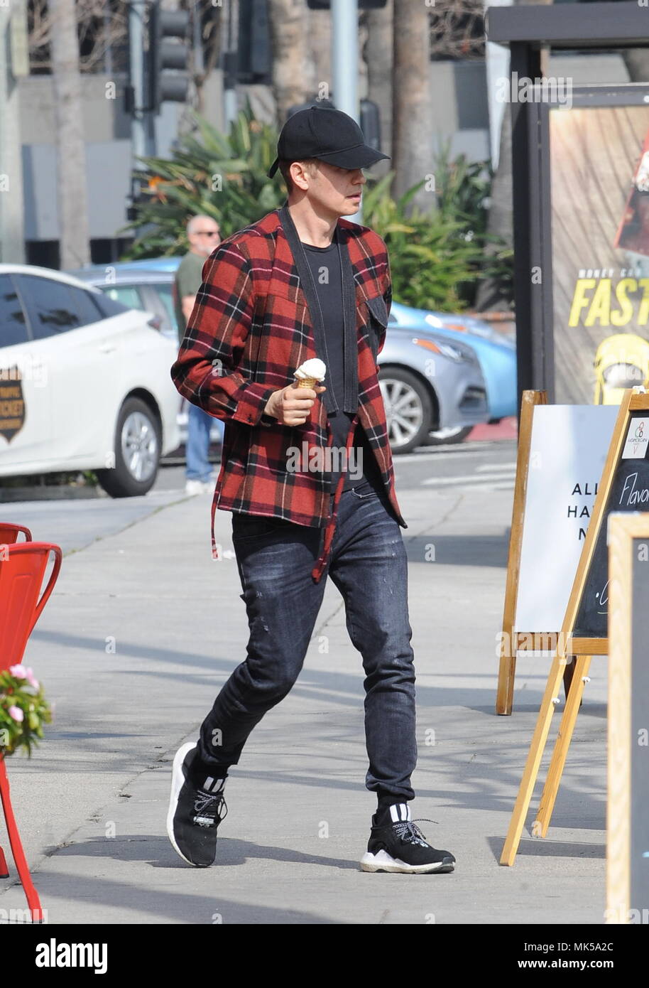Actor Hayden Christensen makes a quick pit stop at Gelato