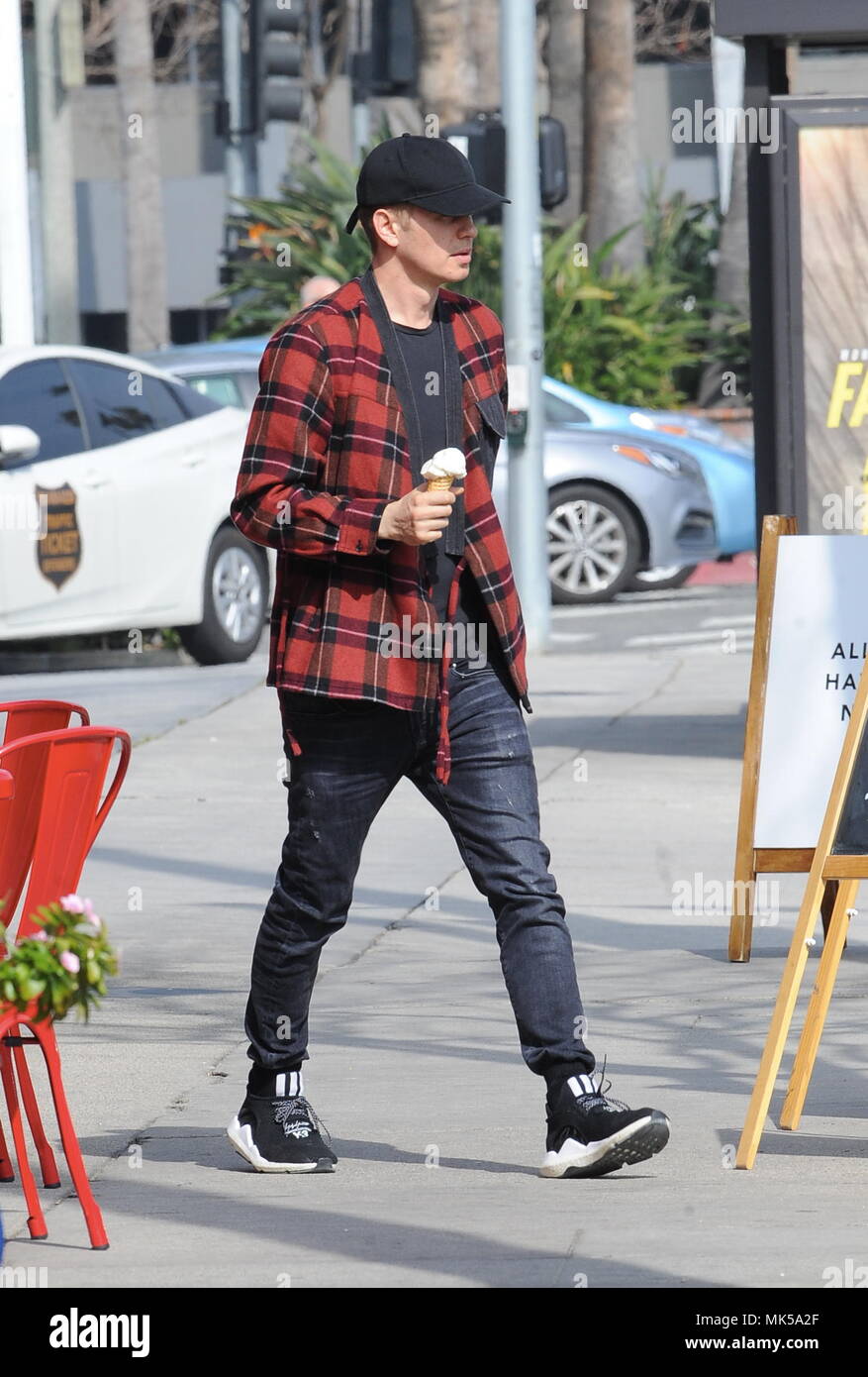 Actor Hayden Christensen makes a quick pit stop at Gelato