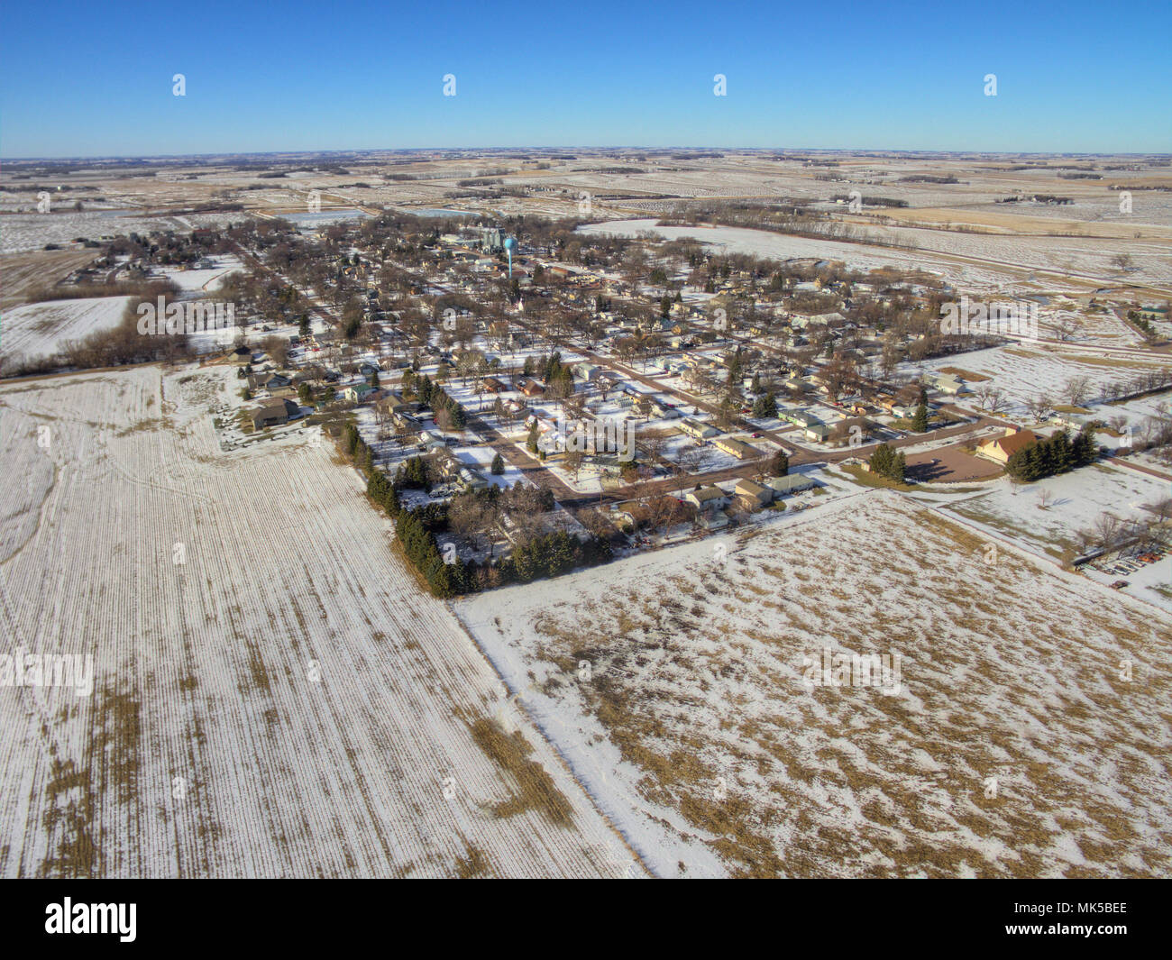 Valley Springs is a Small Farming Community on the South Dakota