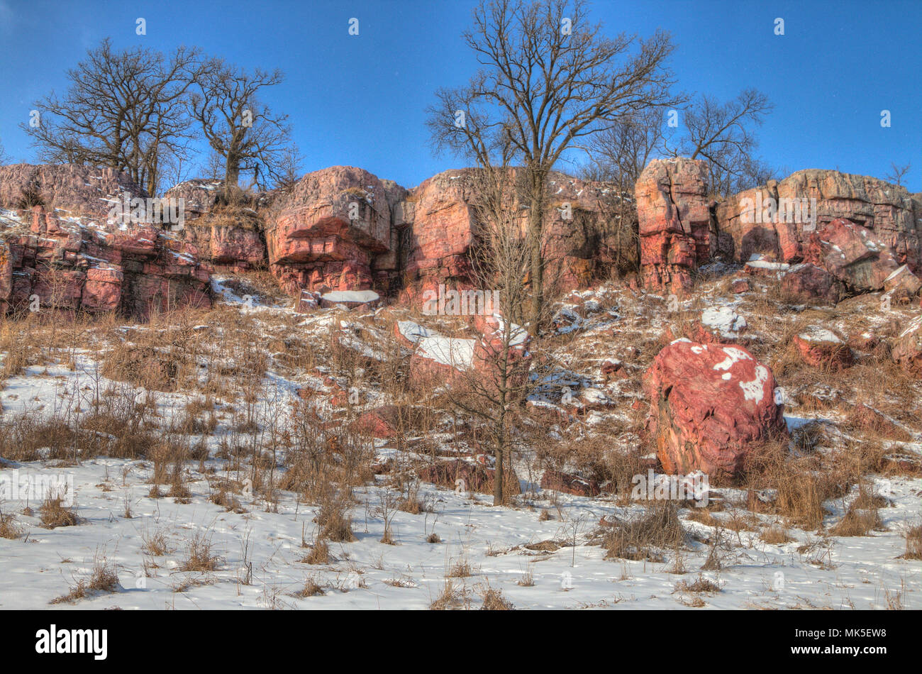 Blue Mounds State Park High Resolution Stock Photography and Images Alamy