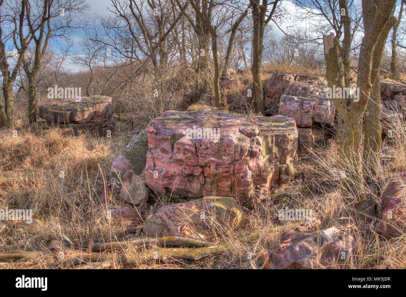 Blue Mounds State Park is a small state park in southwestern Minnesota