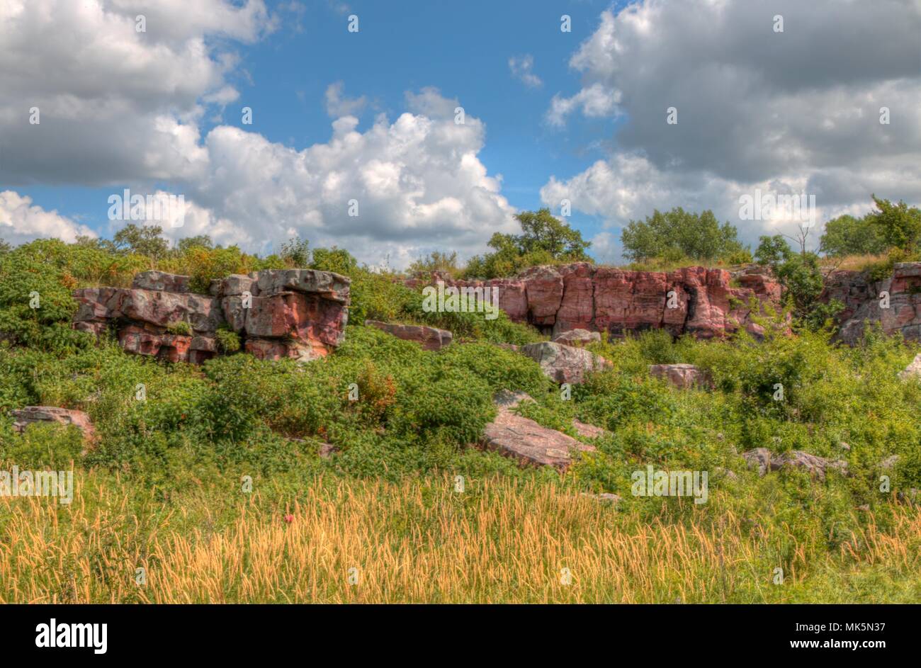 Pipestone National Monument is part of the National Park System. It is