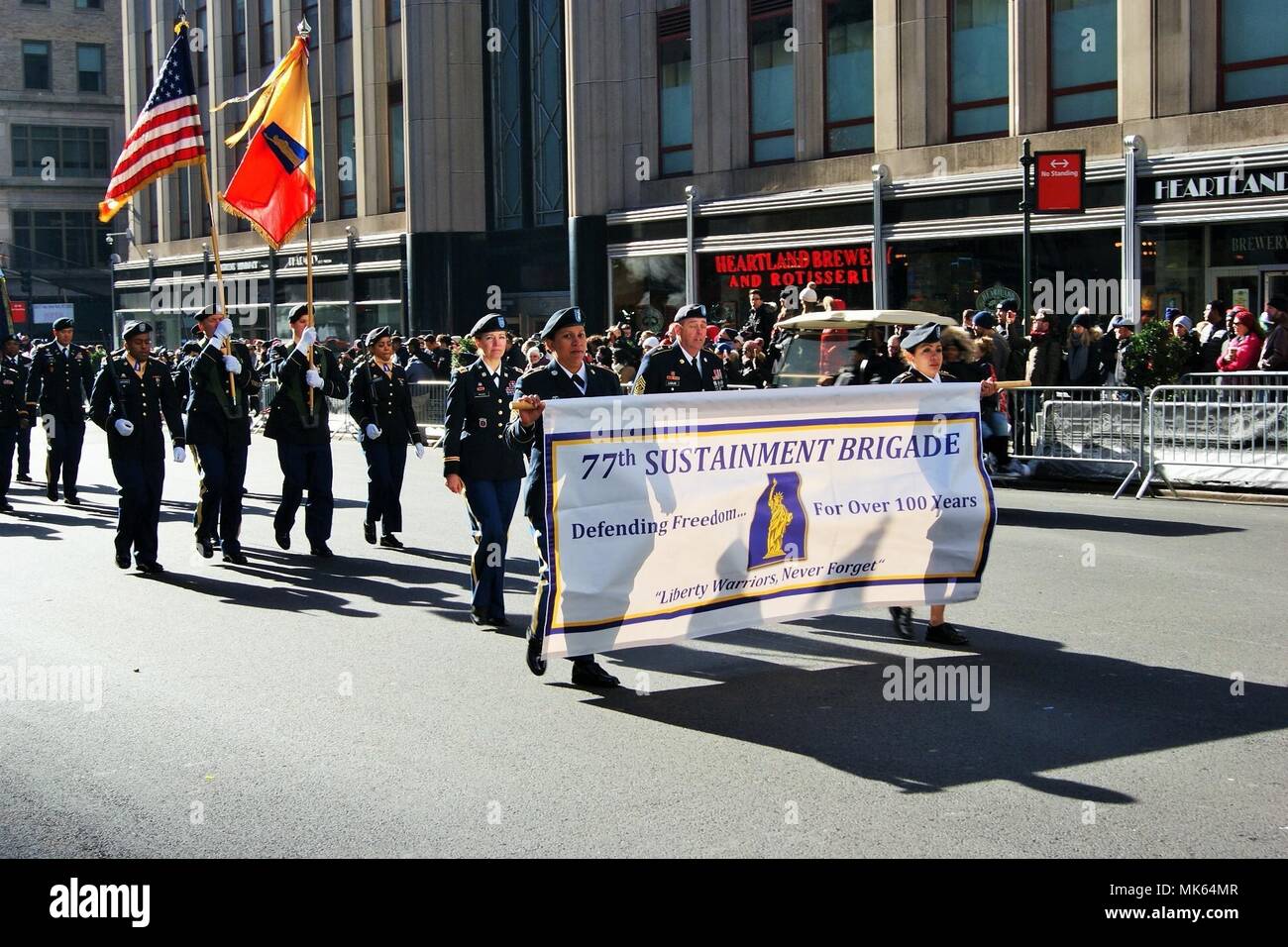 New york veterans day parade pictures