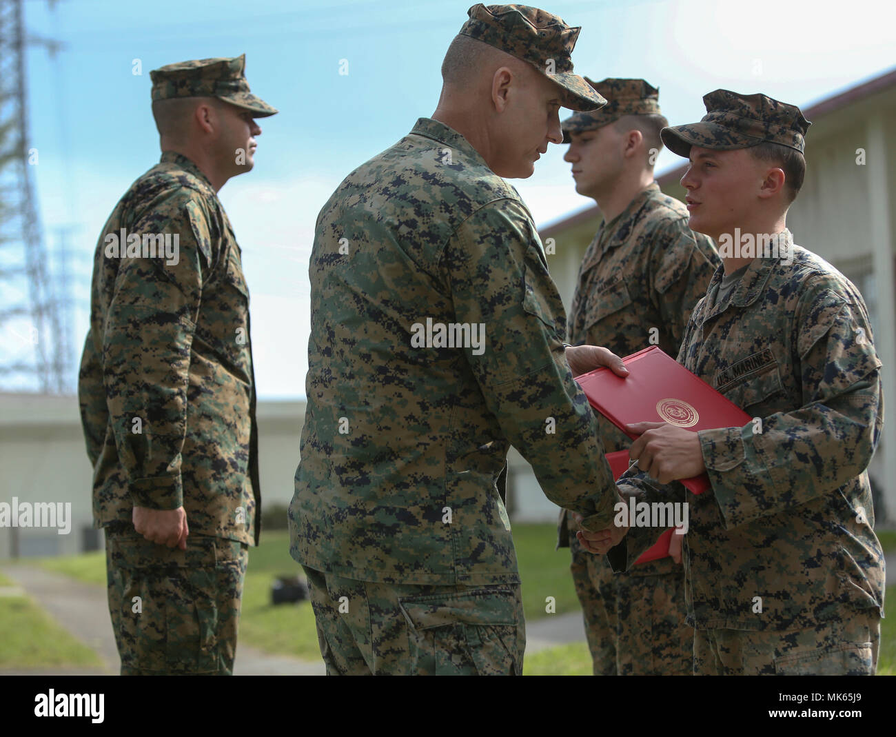 Cpl. Ryan A. Baker, an Embarkation Specialist with 3D Marine ...