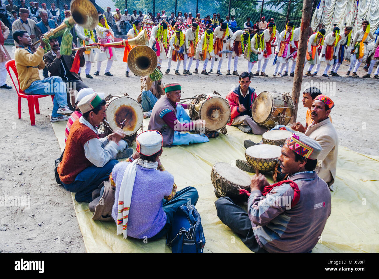 Naggar, Himachal Pradesh, India During the Naggar Mela festival