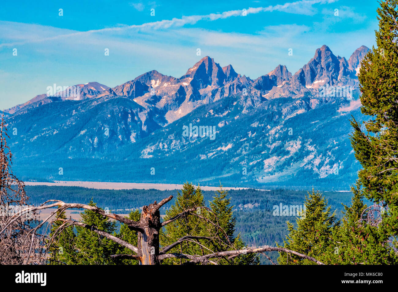 Blue mountains valley hi-res stock photography and images - Alamy