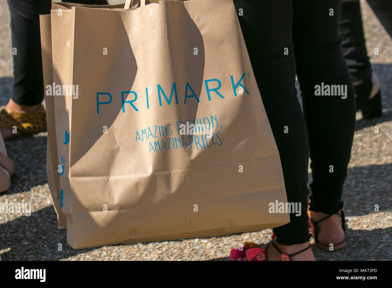 Primark 100% natural biodegradable brown paper women's fashion discount ...