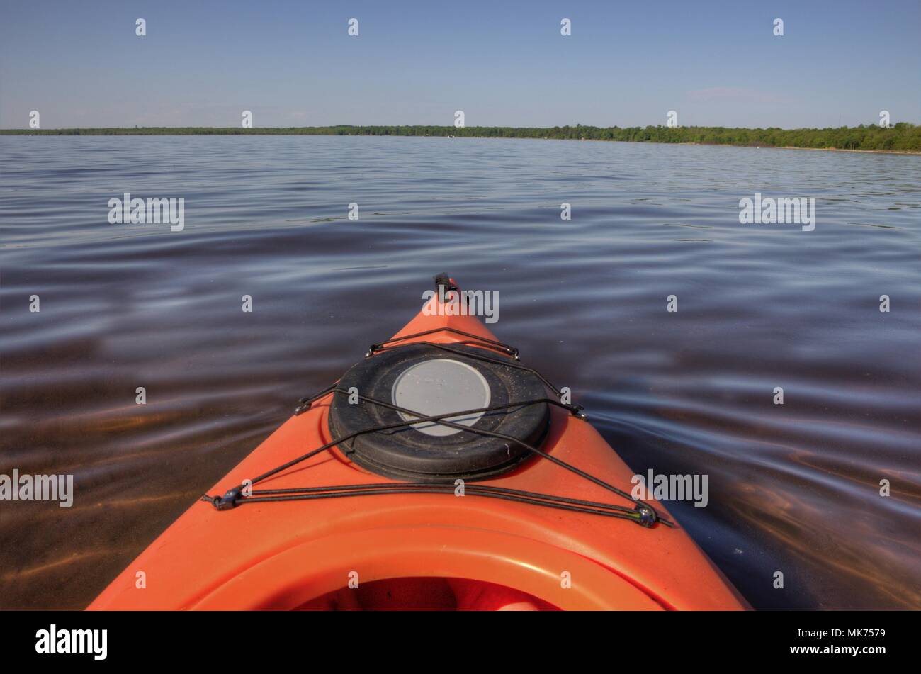 Bowstring Lake is Part of the Leech Lake Native American Reservation in