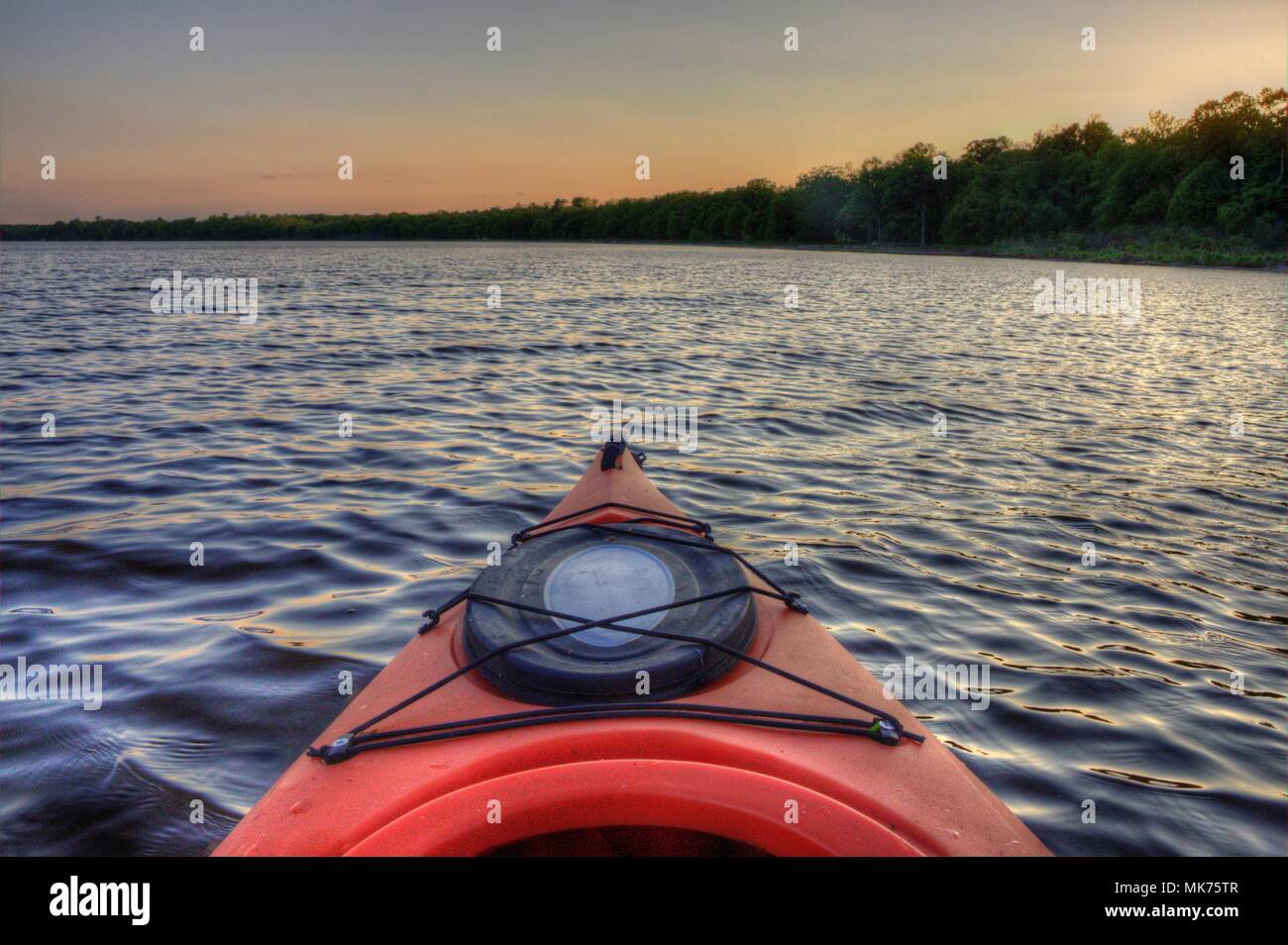 Bowstring Lake is Part of the Leech Lake Native American Reservation in