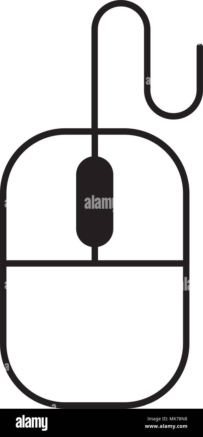 mouse device isolated icon vector illustration design Stock Vector ...