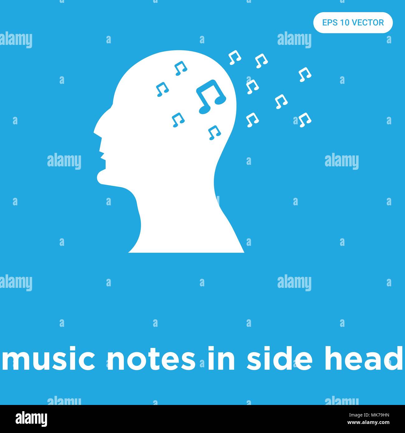 Musical notes illustration vector png hi-res stock photography and ...