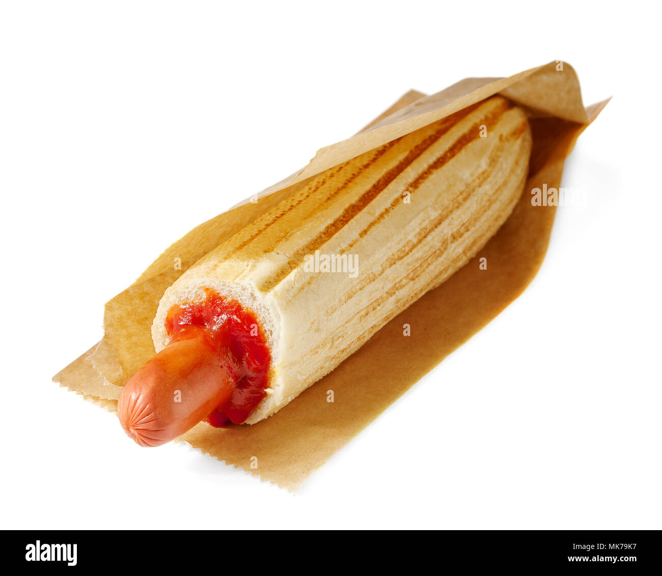 Francês Estilo Coreano França Milho Cachorro Gamja Hotdog Vestida No Prato.  Horizontal Foto de Stock - Imagem de gourmet, frite: 265033826