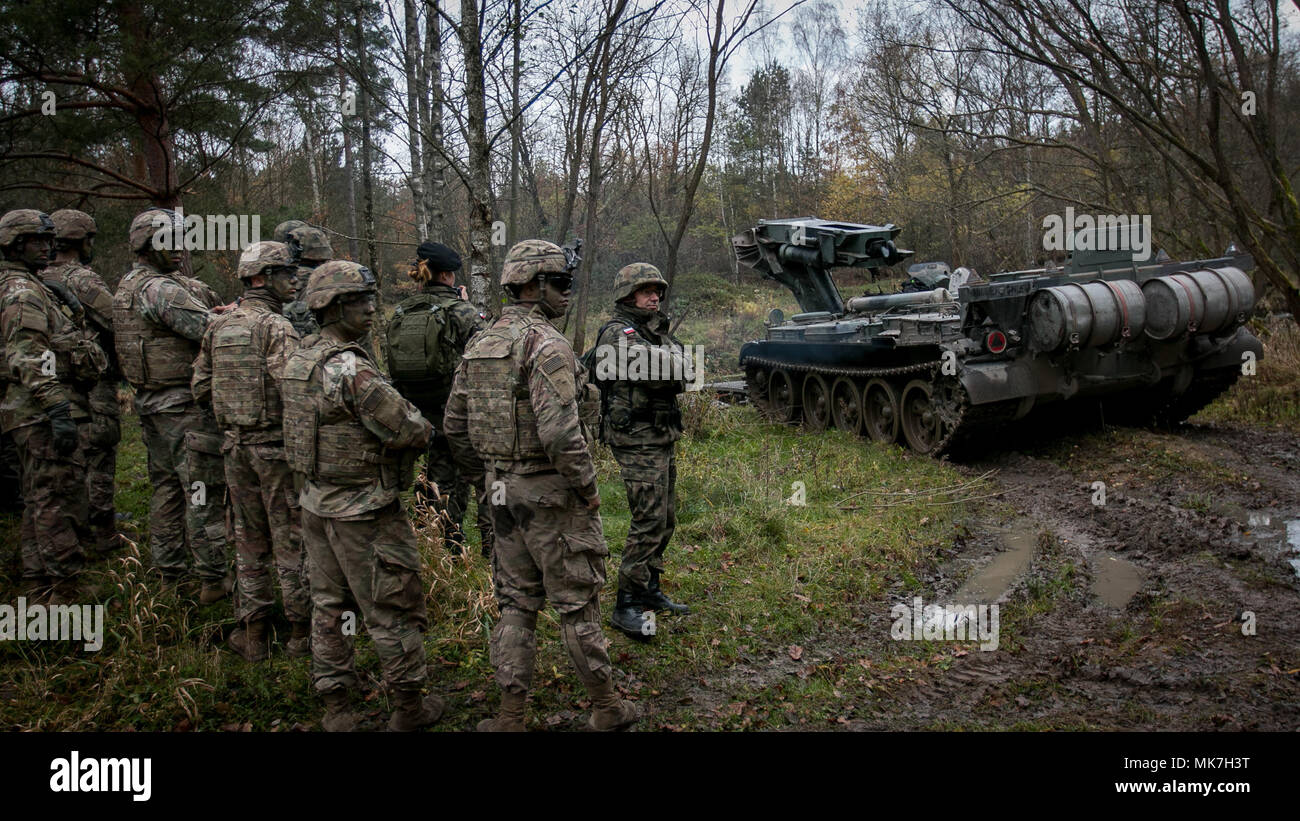Poland Rotation Fort Riley Soldiers from the 5th Squadron, 4th Cavalry Regiment, 2nd Brigade ...