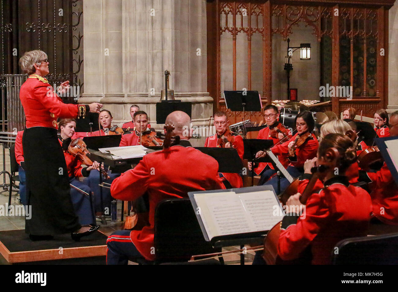 Major Michelle A. Rakers, assistant director, “The President’s Own” U.S ...