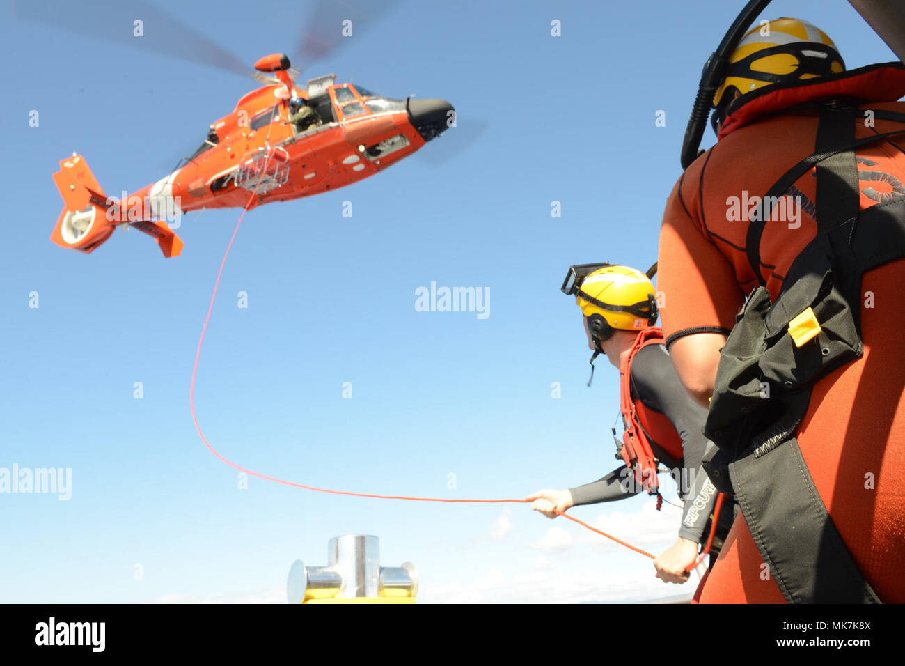 U s coast guard rescue swimmers hires stock photography and images Alamy