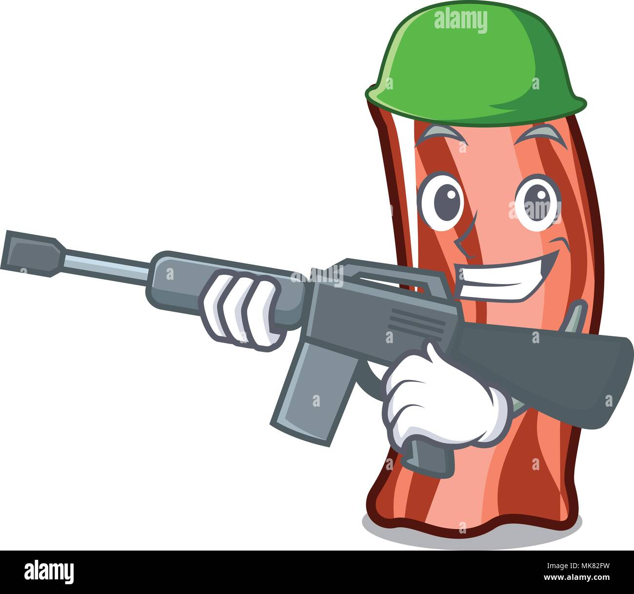 Cartoon Rib Man Army ribs character cartoon style Stock Vector Image & Art - Alamy