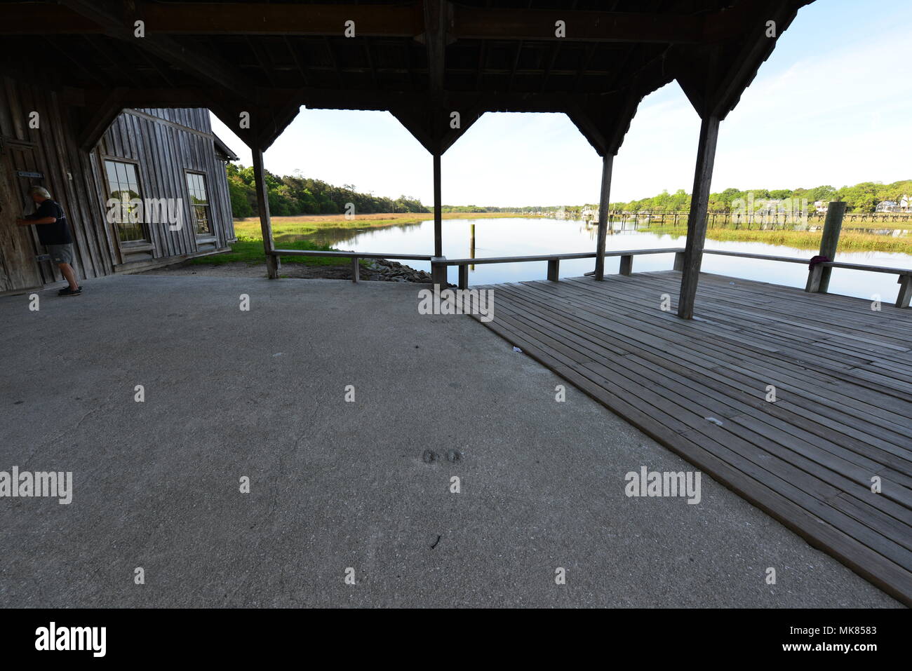 An abandoned cotton warehouse in South Carolina Stock Photo Alamy
