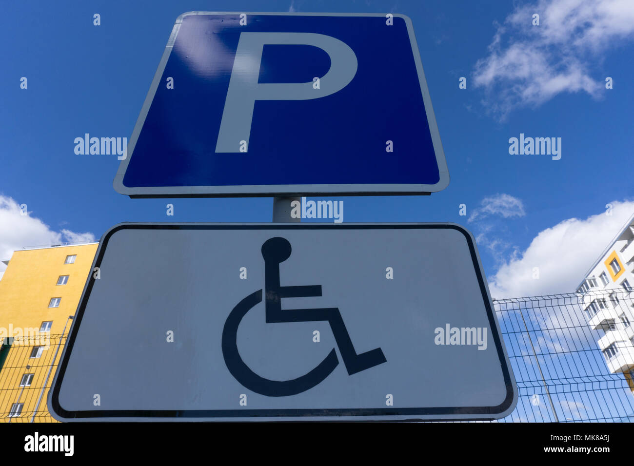 Parking for drivers with disabilities Legislation requires that all car