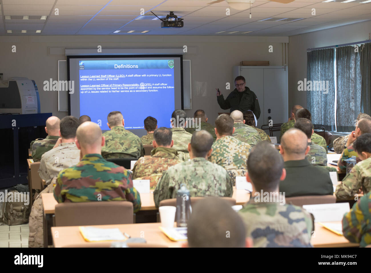 Nato school hires stock photography and images Alamy
