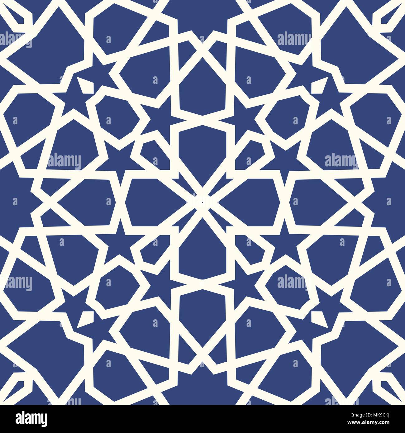 Background with 3d seamless pattern in Islamic Stock Vector Image & Art ...