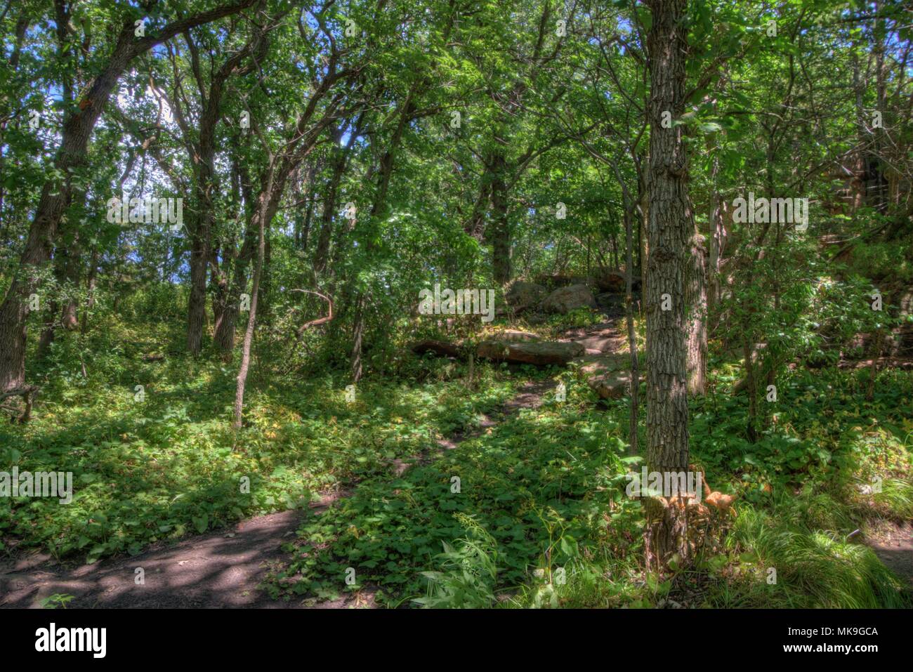 Devil's Gulch is located By Garretson, South Dakota and is where Famous Outlaw Jesse James